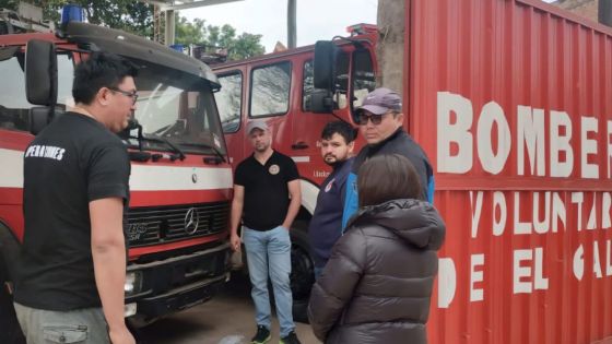 Relevamiento a cuarteles de Bomberos Voluntarios