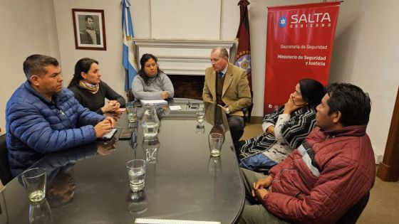 Seguridad brindará talleres preventivos a comunidades originarias del departamento Rivadavia