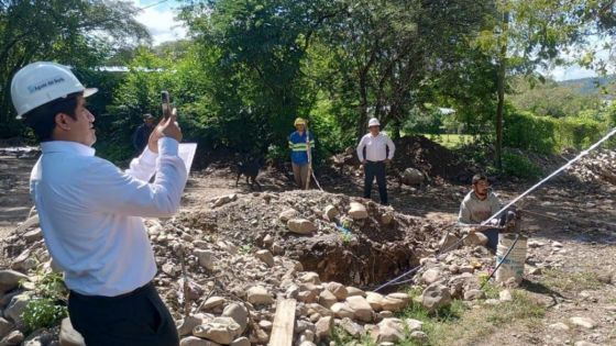 Tercera etapa de obras para optimizar el servicio de agua potable en Vaqueros