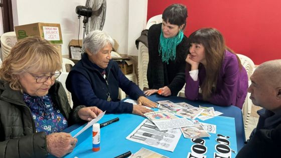 Continúan los talleres para personas mayores de 60 en la zona norte de la ciudad