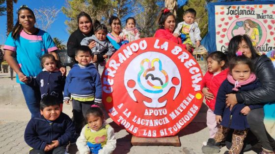 Centros de Primera Infancia de la provincia celebraron la Semana Mundial de la Lactancia Materna