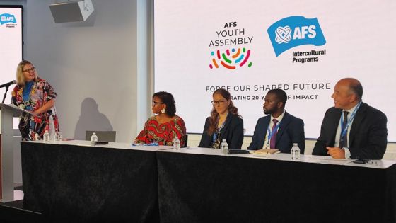 Salta participó como oradora de la AFS Youth Assembly 2024