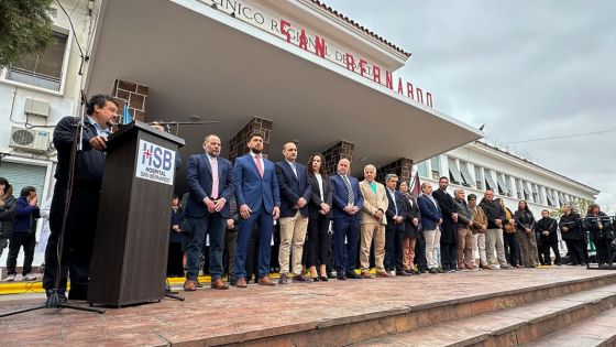 “El hospital San Bernardo es el emblema de la Salud Pública provincial”, dijo el secretario de Salud