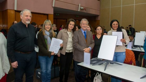 Conexión a internet: entregaron antenas a escuelas rurales y de parajes inhóspitos