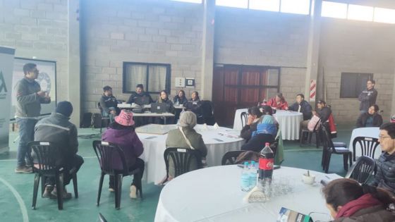 En la comunidad  de Santa Rosa de los Pastos Grandes se desarrolló una reunión informativa con empresa minera