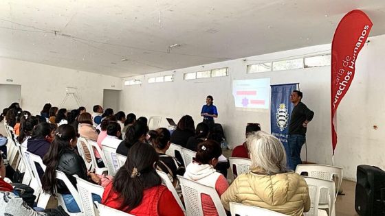 Docentes de Cafayate se capacitan en prevención y abordaje ante la vulneración de derechos de las infancias