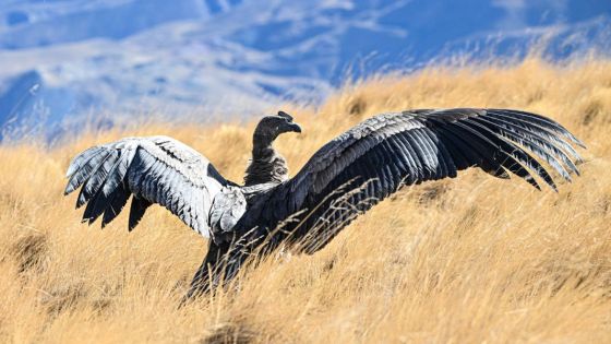 Liberaron un cóndor andino en Piedra del Molino, Cachi