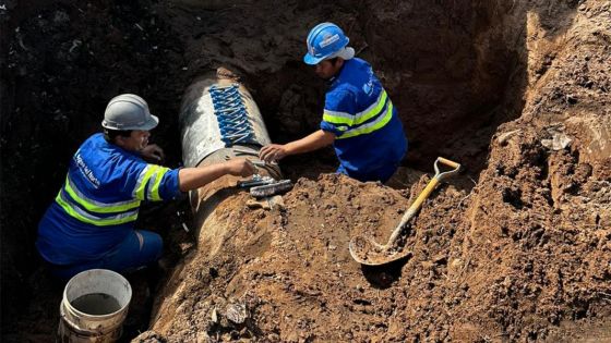 La revisión y puesta a punta del acueducto Yacuy - Tartagal está en su tramo final