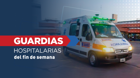 Más de 2500 personas fueron asistidas en guardias hospitalarias durante el fin de semana