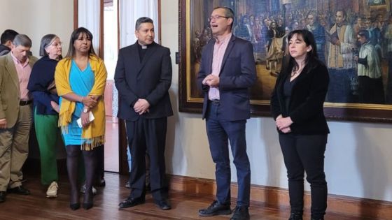 Presentaron la “La Primera Procesión” de Arístene Papi, totalmente restaurada