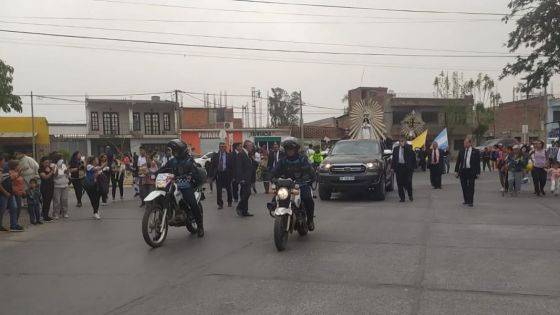 Intenso trabajo preventivo de seguridad por la procesión de las Imágenes Peregrinas