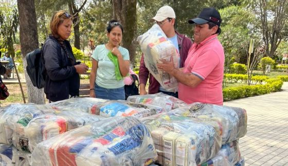 Finaliza la entrega de módulos alimentarios en comunidades de Orán y Pichanal