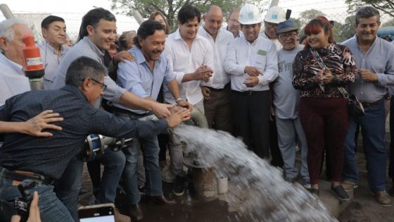 Inversión récord para solucionar el histórico déficit de agua en San Martín: el Gobernador supervisó obras