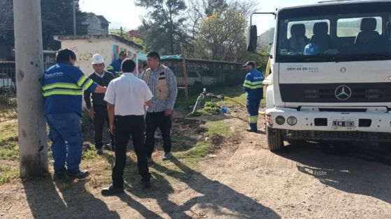 Defensa Civil y Aguas del Norte relevaron el sistema de provisión de agua ante emergencias