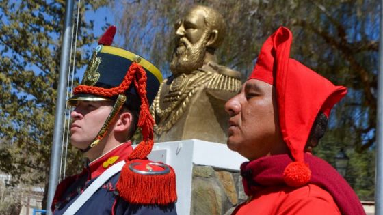 Cachi: Granaderos a Caballo rindieron homenaje al teniente general, Eustoquio Frías