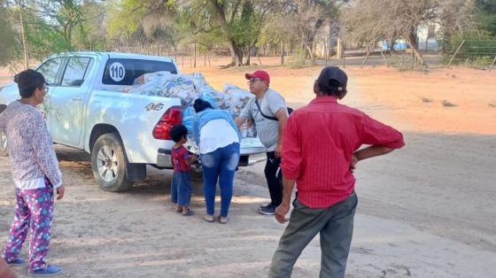 Entrega de refuerzo alimentario en San Antonio de los Cobres y los departamentos de Anta y Metán