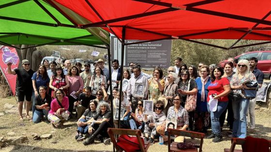 En La Caldera se homenajeó a las víctimas de septiembre de 1976