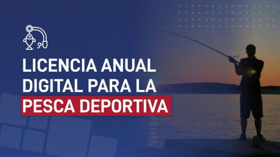 Están vigentes las licencias anuales digitales para la pesca deportiva