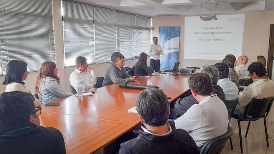 Aguas del Norte capacitó al personal  técnico del Instituto Provincial de la Vivienda de Salta