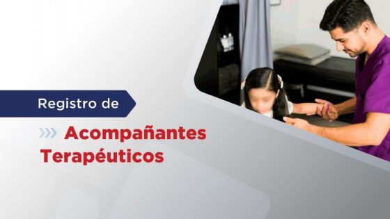 Acompañantes terapéuticos deben registrar el título habilitante