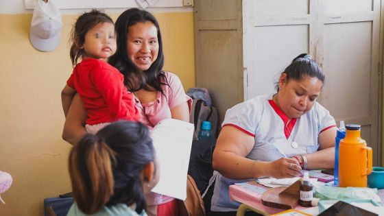 Se hicieron más de 1350 prácticas sanitarias en una comunidad Ava Guaraní de Pichanal