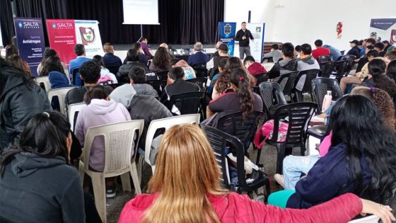 Seguridad ciudadana: masiva concurrencia a las jornadas preventivas en Anta