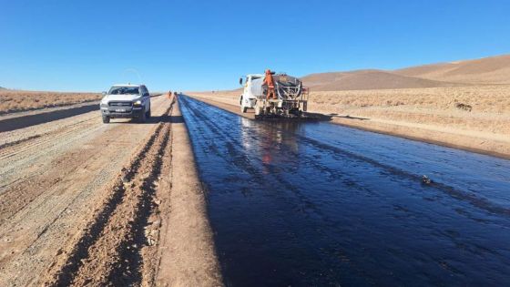 Pavimentan 40 kilómetros de la ruta provincial 27