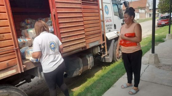 Operativo de refuerzo alimentario en Santa Victoria Este y Alto la Sierra: se coordina la entrega de esta semana