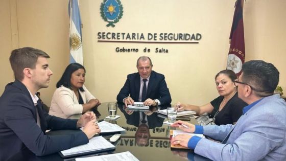 Seguridad coordina acciones de prevención en el Valle Calchaquí