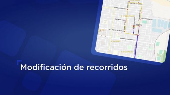 A partir de mañana Saeta modifica el recorrido del corredor 6B ramales 17 de octubre y Juan Manuel de Rosas