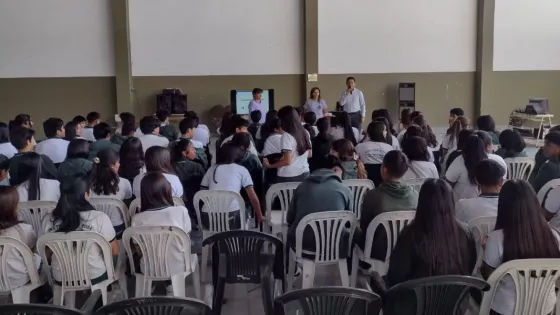 Estudiantes de Rosario de Lerma aprendieron medidas de protección ante sismos