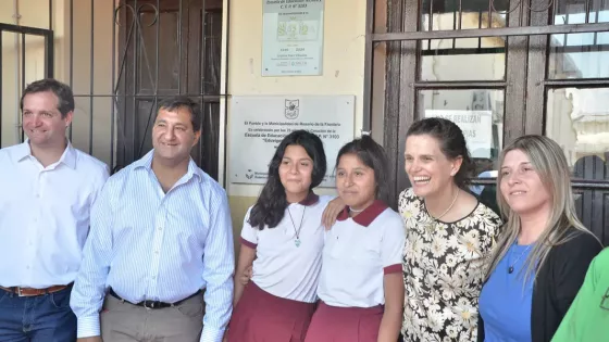 Autoridades educativas recorrieron escuelas de Rosario de la Frontera