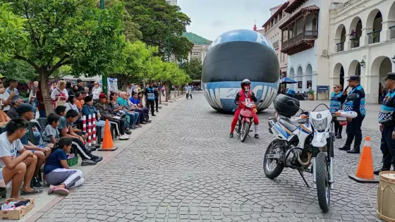 Concientización de Seguridad Vial a salteños y turistas