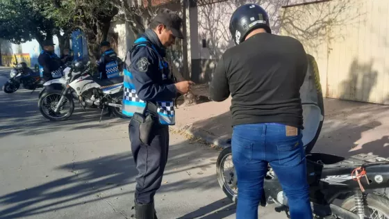 La Policía Vial detectó más de mil infractores a las normativas viales