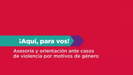 El Gobierno asesorará a mujeres y personas LGBTIQ+ de San Carlos y municipios aledaños que atraviesan situaciones de violencia de género