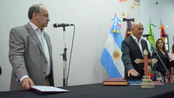 Marcelo Córdova asumió como interventor del municipio de Rivadavia Banda Norte