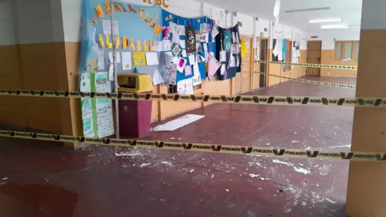 Suspendieron las actividades en escuelas afectadas por el temporal