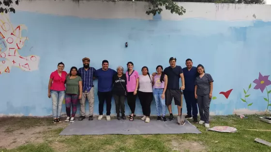 Jornada de rap y murales junto a adolescentes