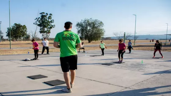 Horarios de clases de actividad física en los Parques Urbanos en diciembre