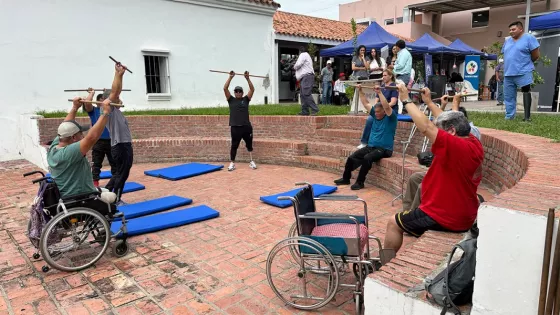 Con una feria de salud celebraron el Día de las Personas con Discapacidad