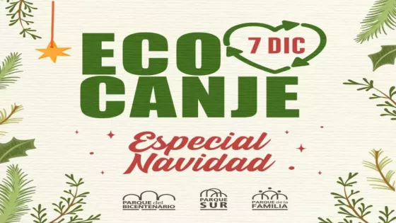 Ecocanje especial de Navidad en los Parques Urbanos