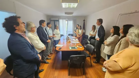 Reunión de trabajo con la Secretaría de Justicia