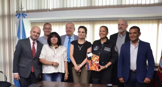 Salta recibió a la astronauta Sian Proctor, piloto de la primera misión civil de SpaceX