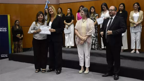 Egresados de la Diplomatura Federal en Abogacía del Estado celebraron su colación en Salta