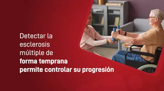 Detectar la esclerosis múltiple de forma temprana permite controlar su progresión