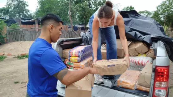 El Gobierno provincial distribuyó un refuerzo alimentario a merenderos en el departamento San Martín