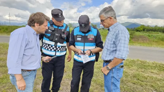 La Policía Vial concientizó sobre la importancia de respetar la velocidad permitida