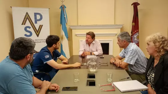 Reunión del Observatorio Provincial de Seguridad Vial con profesionales del hospital San Bernardo