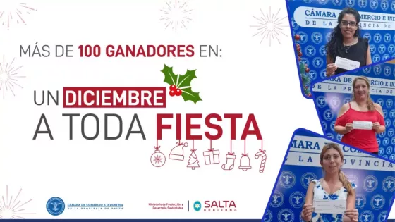 El lunes 6 de enero se realizará el último sorteo de “Un diciembre a toda fiesta”