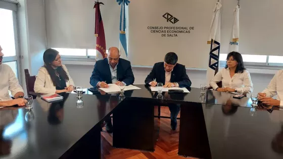 Firma de convenios para pasantías y apoyo financiero a organizaciones sin fines de lucro